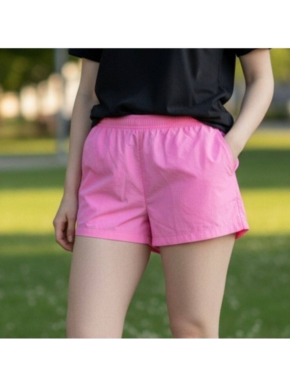 Columbia Pink Nylon Shorts Women's XXL #SHO46